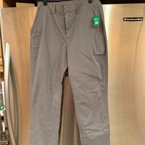 GAP downtown khaki Light Gray pants
